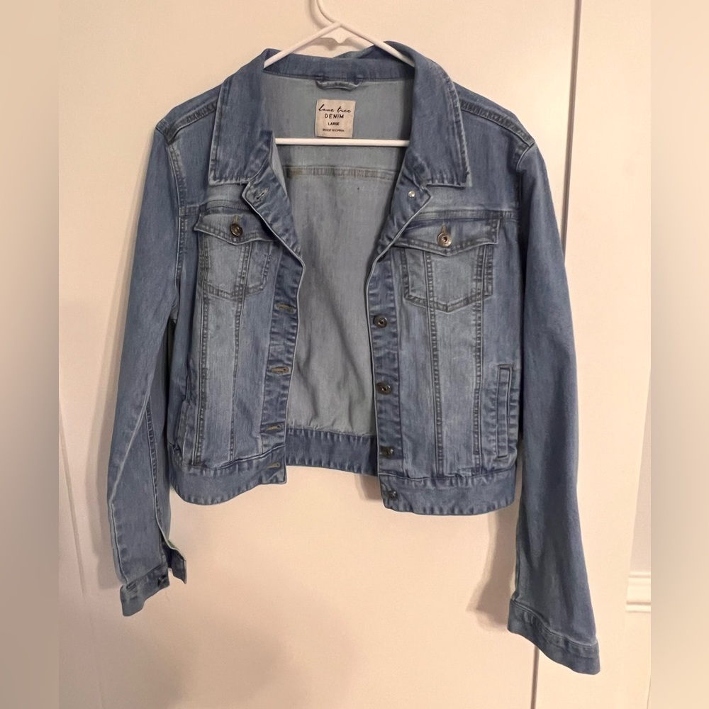 Denim jacket large